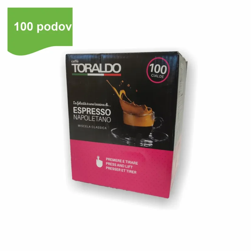 Toraldo paduri ESE Miscela Classica 100 buc. Toraldo paduri ESE Miscela Classica 100 buc.
