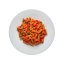 Fusilli cu roșii și mazăre 300 g – mâncare gata preparată