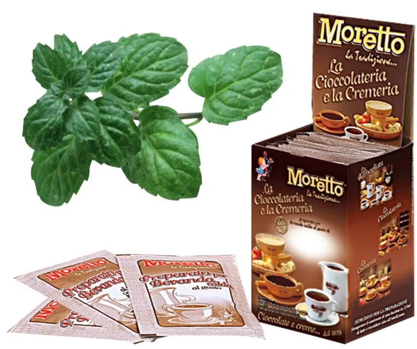 Ciocolată caldă cu mentă Moretto Ciocolată caldă cu mentă Moretto