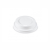 Capace albe 73 mm pentru pahare 200 ml, 100 buc.