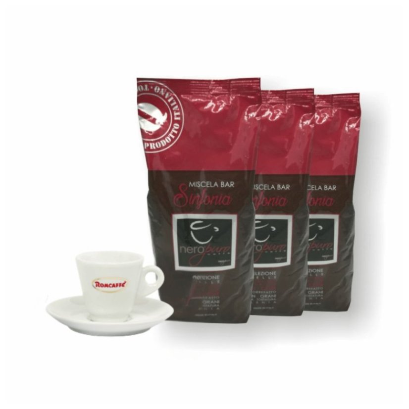 NeroPuro Sinfonia cafea boabe 3 kg NeroPuro Sinfonia cafea boabe 3 kg