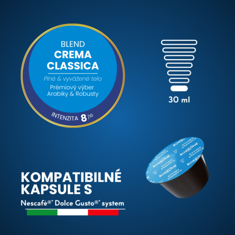 Borbone Crema Classica Dolce Gusto 16 buc.