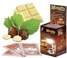 Ciocolată caldă albă cu alune Moretto Ciocolată caldă albă cu alune Moretto