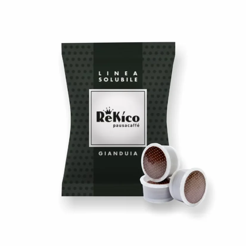 Rekico capsule point de cafea Nuga 50 buc. – detaliu ambalaj