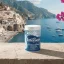 Caffe Intenso Positano Blend cafea măcinată cutie metalică 250 g – detaliu produs Caffe Intenso Positano Blend cafea măcinată cutie metalică 250 g – detaliu produs