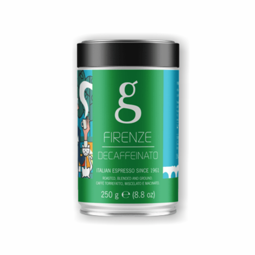 Golden Firenze Dek cafea măcinată 250 g