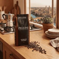 Pellini Professional Espresso Intenso 1kg – detaliu ambalaj Pellini Professional Espresso Intenso 1kg – detaliu ambalaj