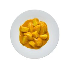 Pui curry cu cartofi 270 g – mâncare gata preparată
