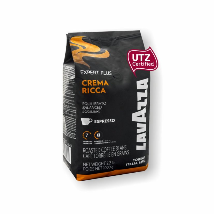 Lavazza Expert Crema Ricca cafea boabe 1 kg Lavazza Expert Crema Ricca cafea boabe 1 kg
