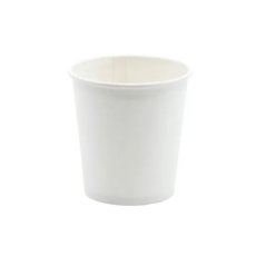 Pahar de hârtie alb 100 ml, 50 buc.