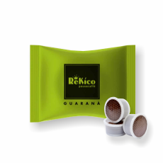 Rekico capsule point de cafea Guarana 50 buc. – detaliu ambalaj Rekico capsule point de cafea Guarana 50 buc. – detaliu ambalaj