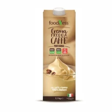 Cremă rece de cafea cu lapte 1l – detaliu ambalaj