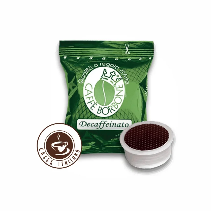 Borbone DEK Espresso Point 50 buc. – detaliu ambalaj