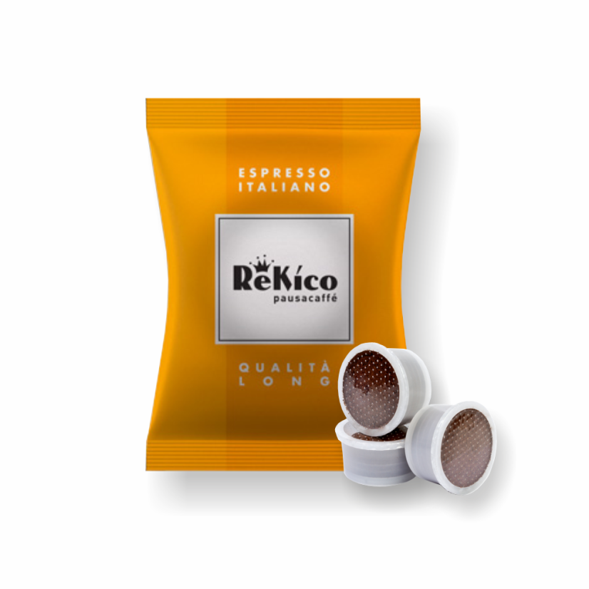 Rekico capsule Point de cafea CAFFE LONG 100 buc. Rekico capsule Point de cafea CAFFE LONG 100 buc.