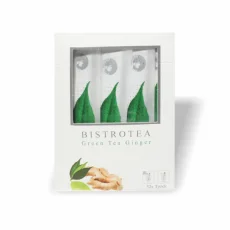 Ceai verde Bistrotea Ghimbir 32xTpod – detaliu ambalaj