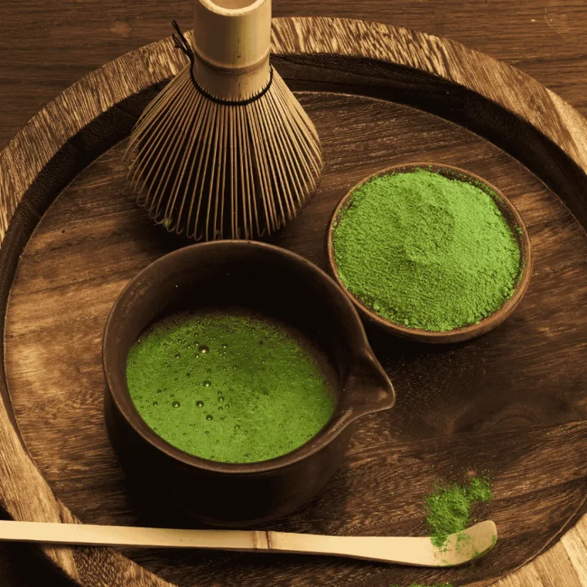 Bistrotea T-tuba Matcha Ceremonială - ceai verde 40g – detaliu produs