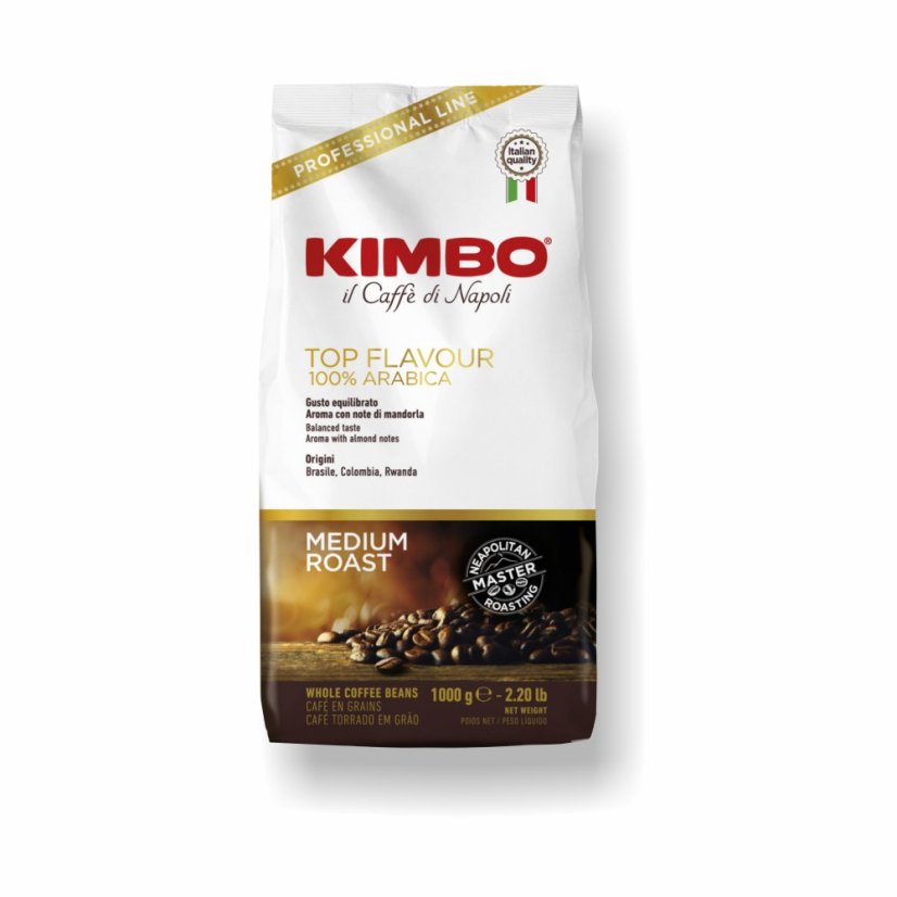 Kimbo Top Flavour 1 kg cafea boabe Kimbo Top Flavour 1 kg cafea boabe