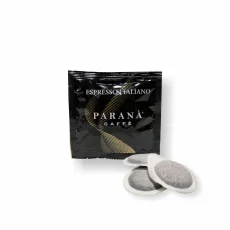 Parana Espresso Italiano e.s.e. paduri 18 buc. – detaliu ambalaj Parana Espresso Italiano e.s.e. paduri 18 buc. – detaliu ambalaj