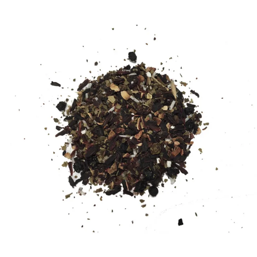 Bistrotea T-tuba Fructe revitalizante - ceai de fructe 150g – detaliu ambalaj