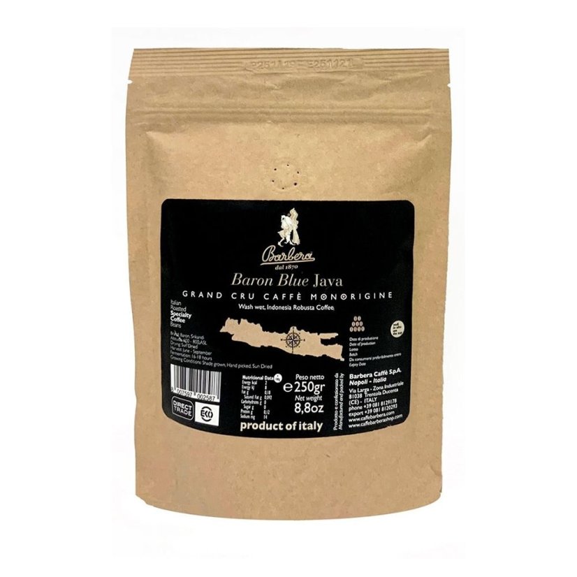 Barbera Baron Blue Java cafea boabe 250g