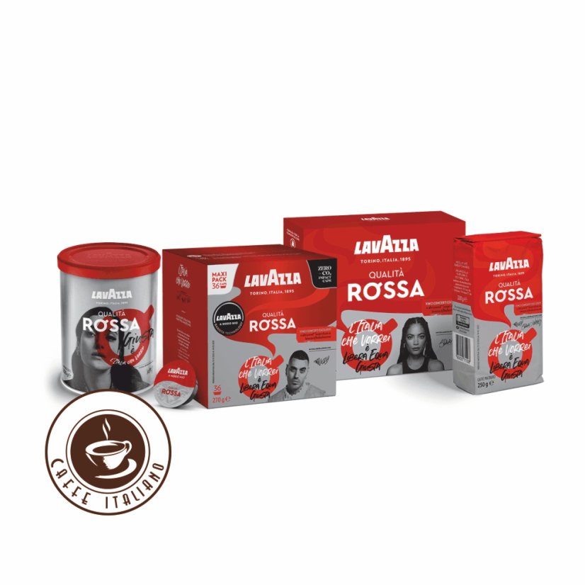 Lavazza Qualita Rossa DUO PACK 2x250g Lavazza Qualita Rossa DUO PACK 2x250g