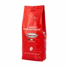 Romcaffe´ Miscela Espresso Italiano 1kg – detaliu ambalaj Romcaffe´ Miscela Espresso Italiano 1kg – detaliu ambalaj
