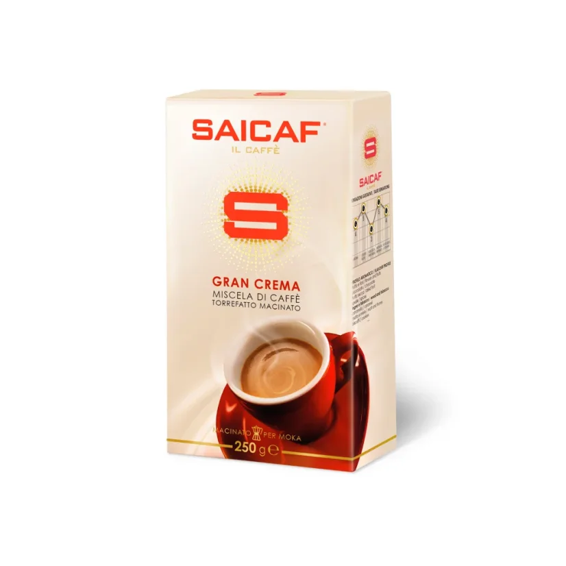 Saicaf Gran Crema cafea măcinată 250g Saicaf Gran Crema cafea măcinată 250g
