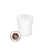 Pahar de hârtie ALB 110ml fără imprimeu