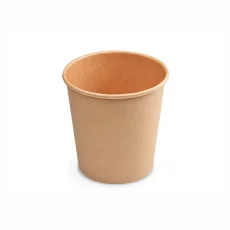 Pahar de hârtie KRAFT/MARO 200ml fără imprimare – detaliu ambalaj Pahar de hârtie KRAFT/MARO 200ml fără imprimare – detaliu ambalaj