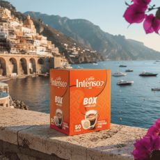 Caffe Intenso Miscela Crema Piu paduri E.S.E. 50 buc.