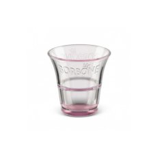 Caffe Borbone – pahar din sticlă roz