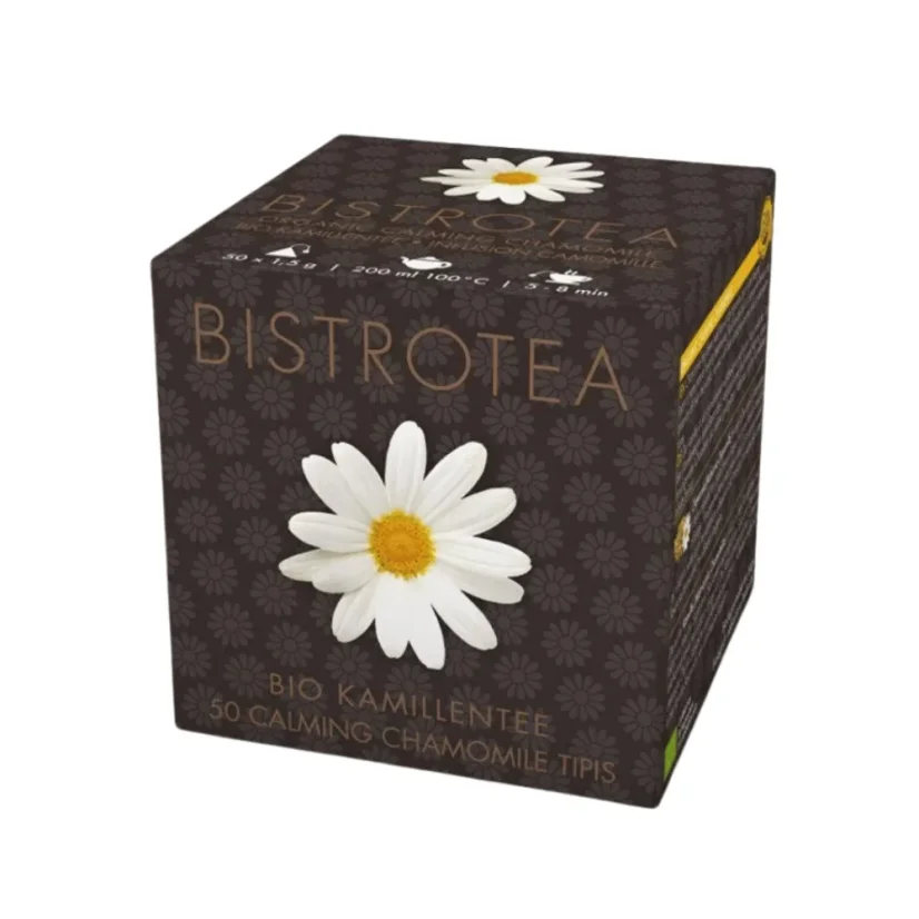 Bistrotea Tipis Mușețel - ceai de plante BIO 50 buc. (1,5g)
