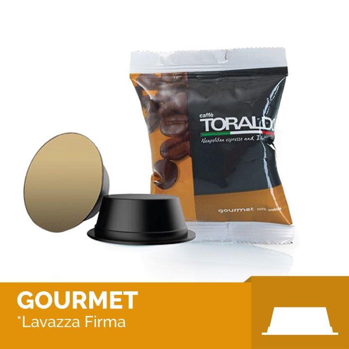 Toraldo Miscela Gourmet Lavazza Firma 100 buc. Toraldo Miscela Gourmet Lavazza Firma 100 buc.