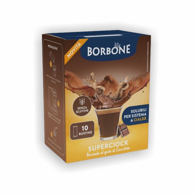 Borbone Sticks Superciocolată – băutură instant 10 buc. Borbone Sticks Superciocolată – băutură instant 10 buc.