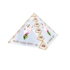 Bistrotea Tipis chai cu curcuma aurie - ceai chai BIO 50 buc. (3g) – detaliu ambalaj Bistrotea Tipis chai cu curcuma aurie - ceai chai BIO 50 buc. (3g) – detaliu ambalaj