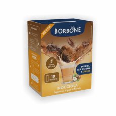 Borbone Sticks Cappuccino cu alune de pădure – băutură instant 10 buc.