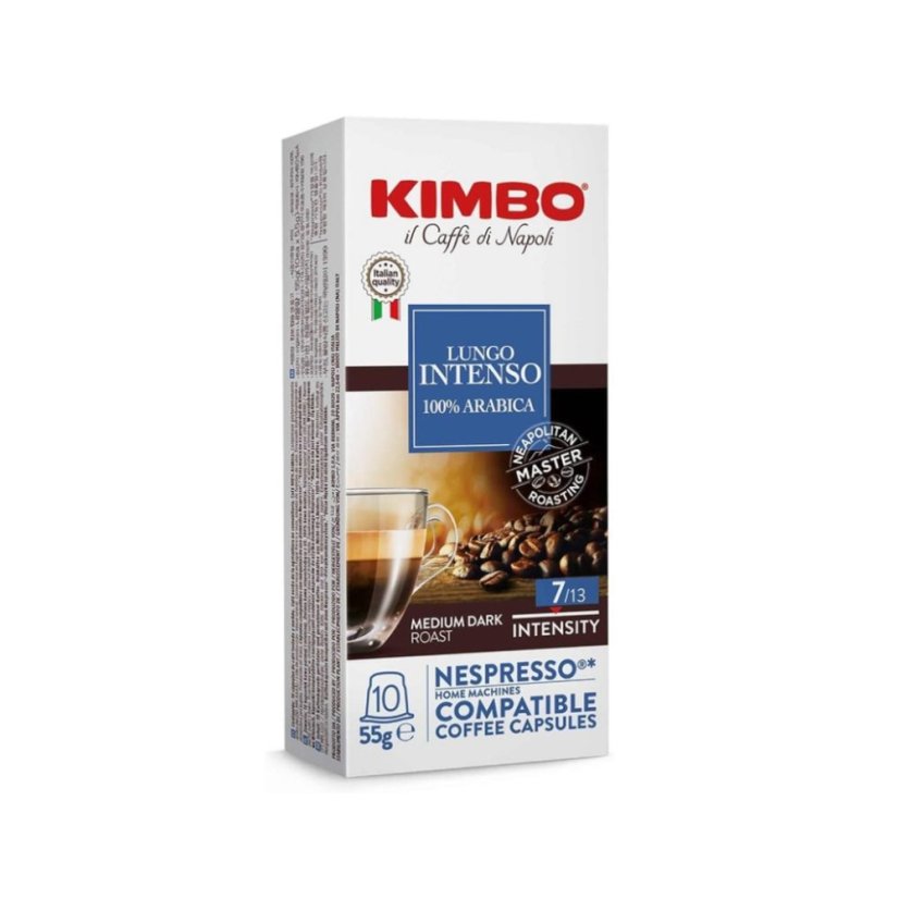 Kimbo Espresso Lungo Intenso capsule Nespresso 10 buc.