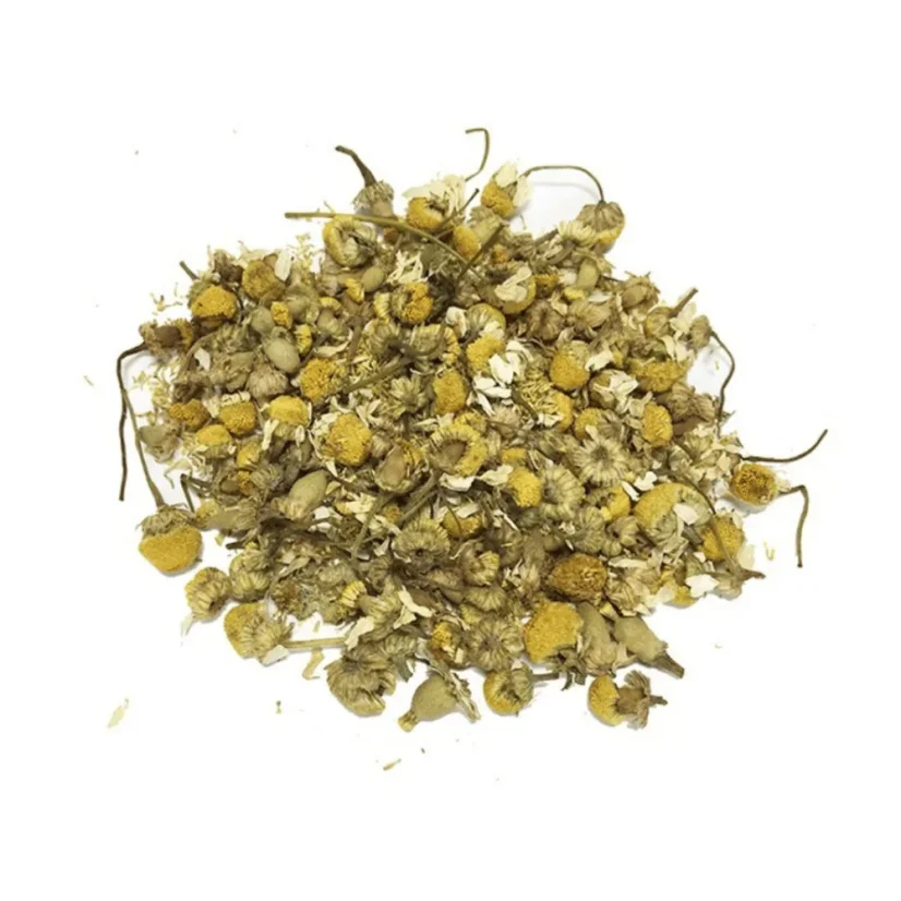 Bistrotea T-tuba Mușețel - ceai de plante 75g – detaliu ambalaj