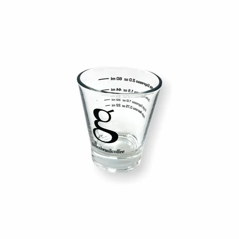 Pahar din sticlă Golden Brasil 60ml Pahar din sticlă Golden Brasil 60ml