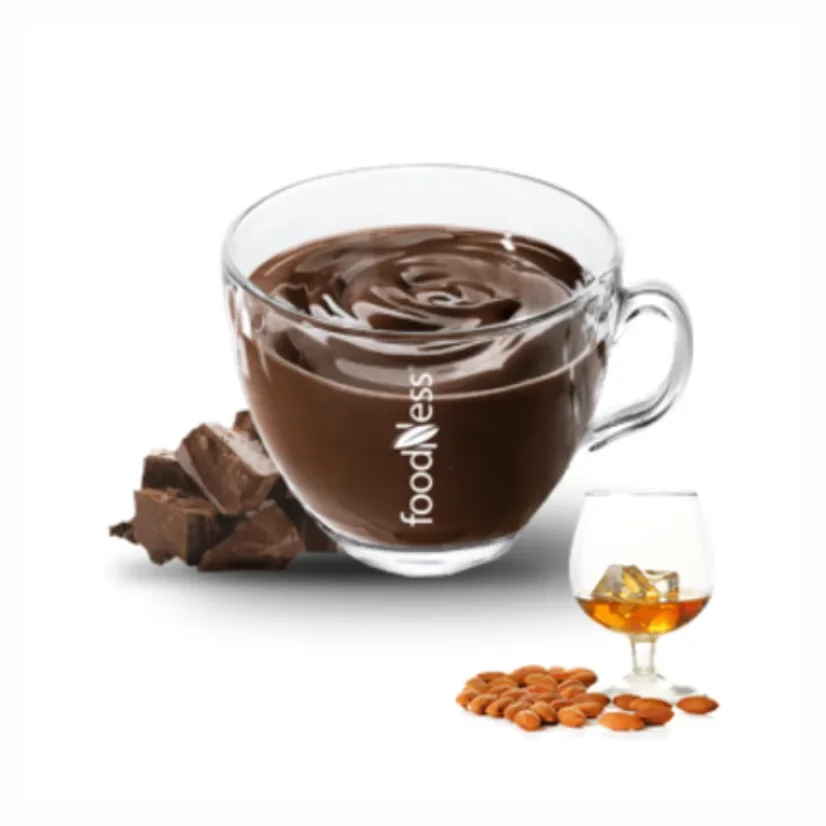 ciocolată caldă Amaretto (macaroon) 30g/15 buc. – detaliu ambalaj