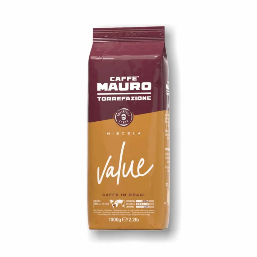 Mauro caffe Value cafea boabe 1kg Mauro caffe Value cafea boabe 1kg
