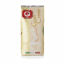 Quaranta Gran Crema 1kg cafea boabe – detaliu ambalaj Quaranta Gran Crema 1kg cafea boabe – detaliu ambalaj