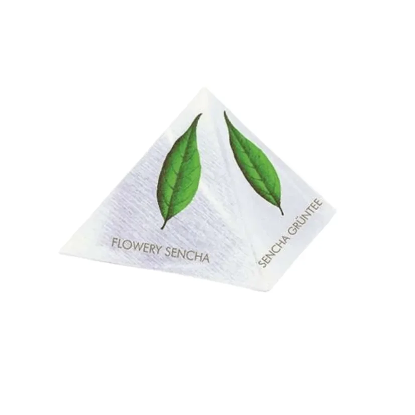 Bistrotea Tipis Sencha florală - ceai verde BIO 50 buc. (1,5g) – detaliu ambalaj