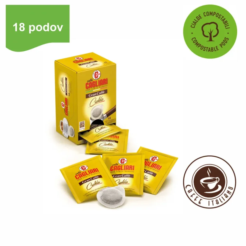 Cagliari Gran Caffe paduri 18 buc.