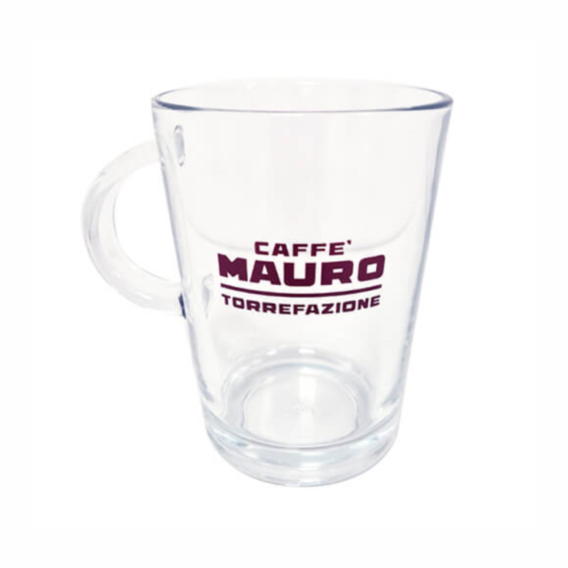 Pahar din sticlă Mauro pentru Latte 385ml