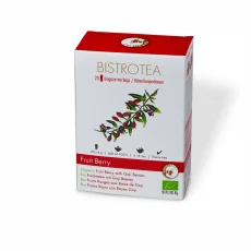Bistrotea Kingsize Ceai Bio de fructe - fructe de pădure 20xTpod/4g Bistrotea Kingsize Ceai Bio de fructe - fructe de pădure 20xTpod/4g