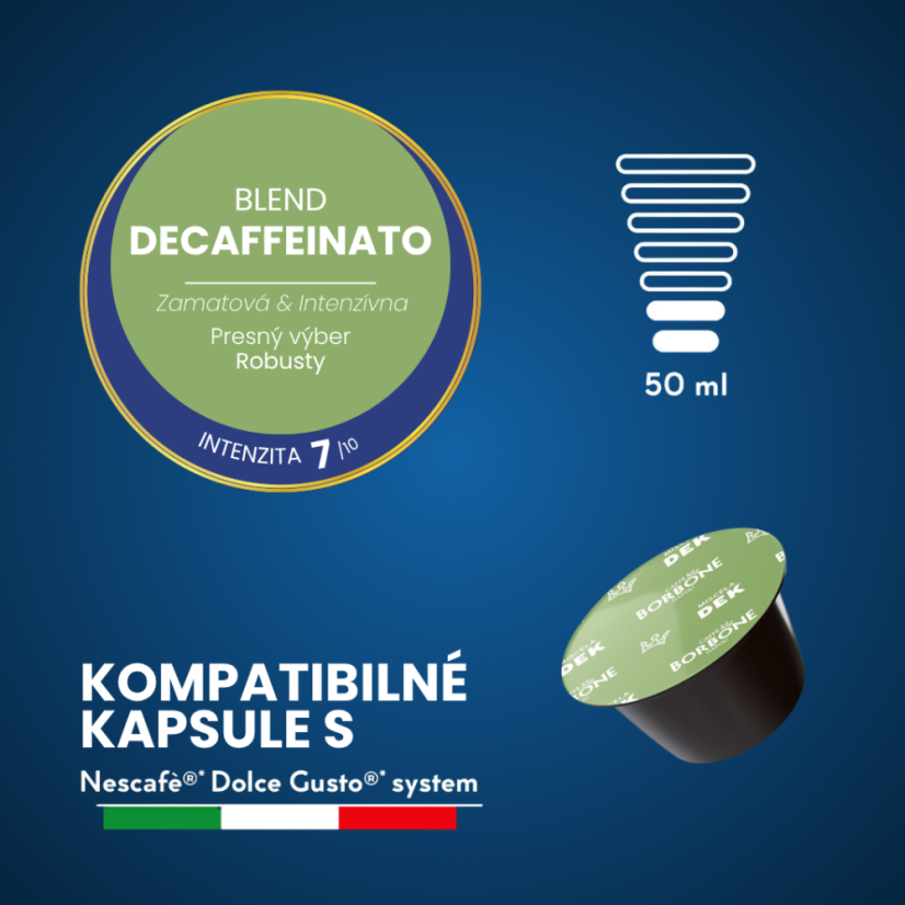 Borbone Decaffeinato Dolce Gusto 16 buc.