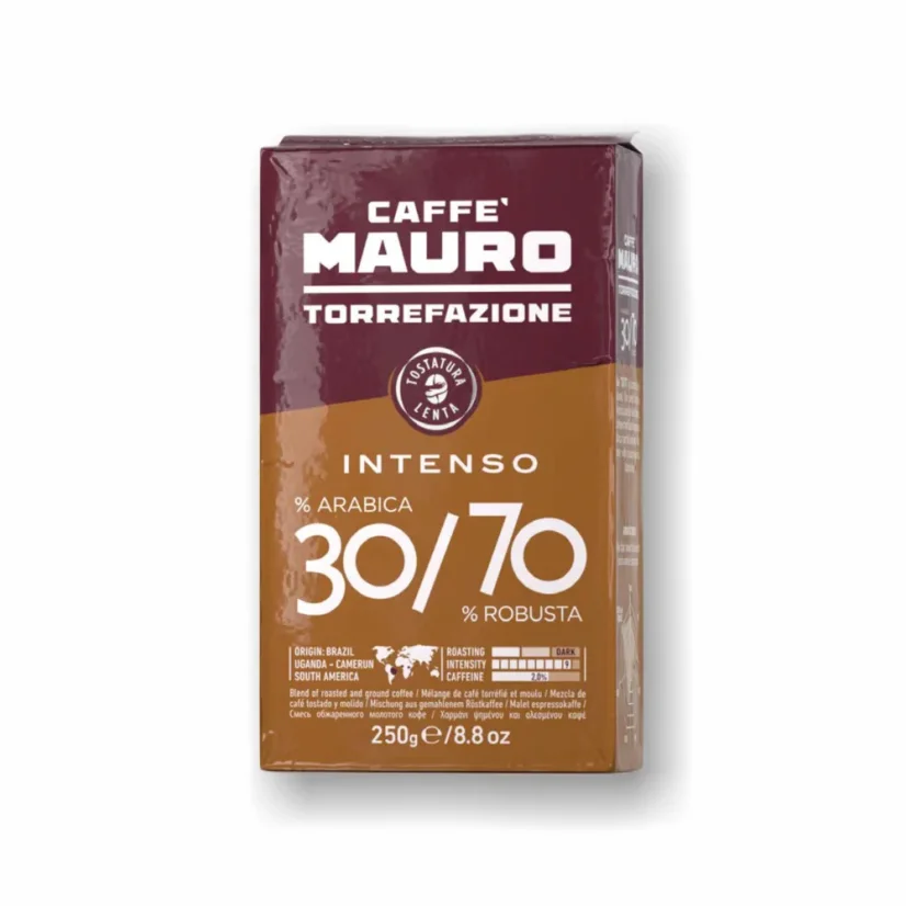 Mauro Intenso cafea măcinată 250g Mauro Intenso cafea măcinată 250g