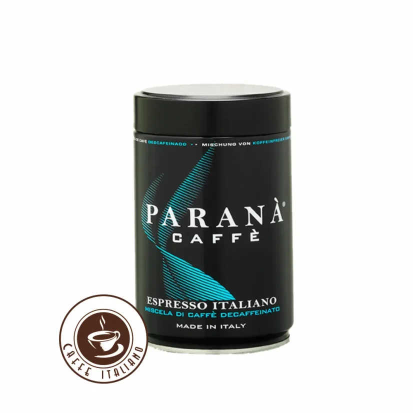 Parana Espresso Italiano decofeinizată 250g cafea măcinată