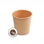 Pahar de hârtie KRAFT/MARO 200ml fără imprimare Pahar de hârtie KRAFT/MARO 200ml fără imprimare